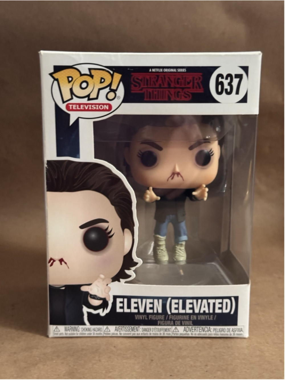 NWT Funko Pop Stranger Things Eleven Elevated (#637)
